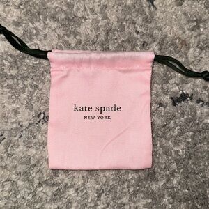 Kate Spade Pink Jewelry Dustbag Drawstring Pouch